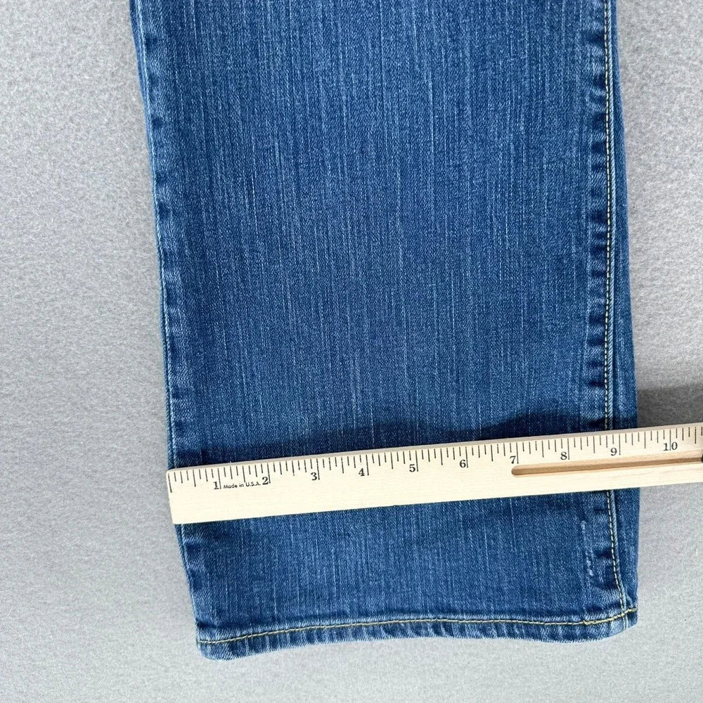 2011 Gap Low Rise Boot Cut Jeans Med Wash Women's 14 34x31 Western Country Y2K - Picture 9 of 9